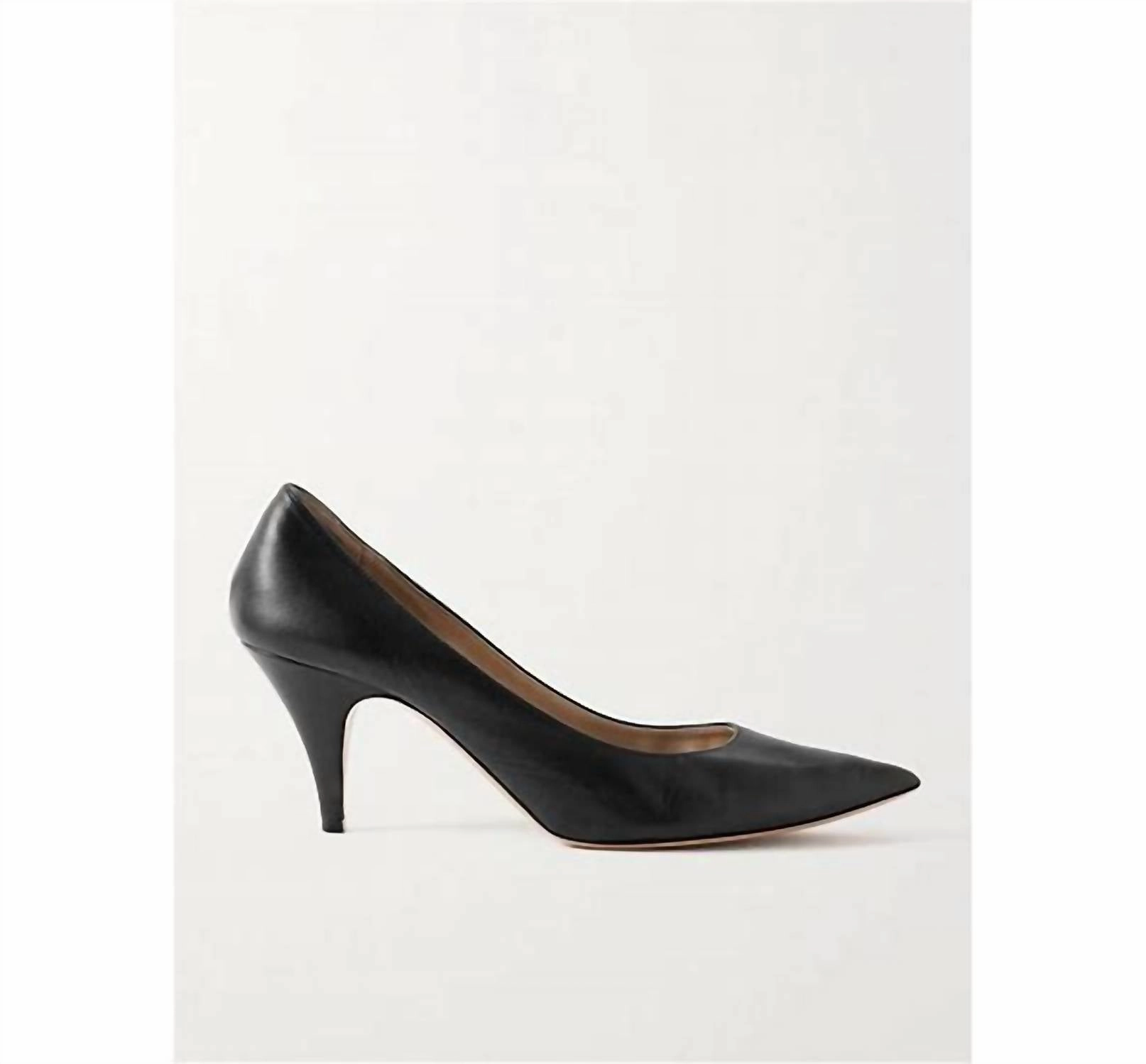 Bold Glam Work Edge River Iconic Pump In Black