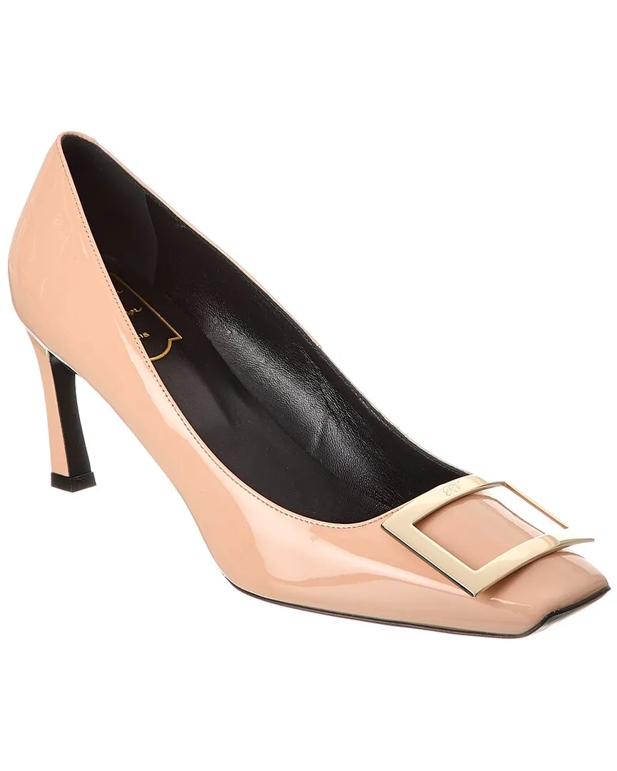 Urban Glow Fashion Edge Roger Vivier Trompette Leather Pump