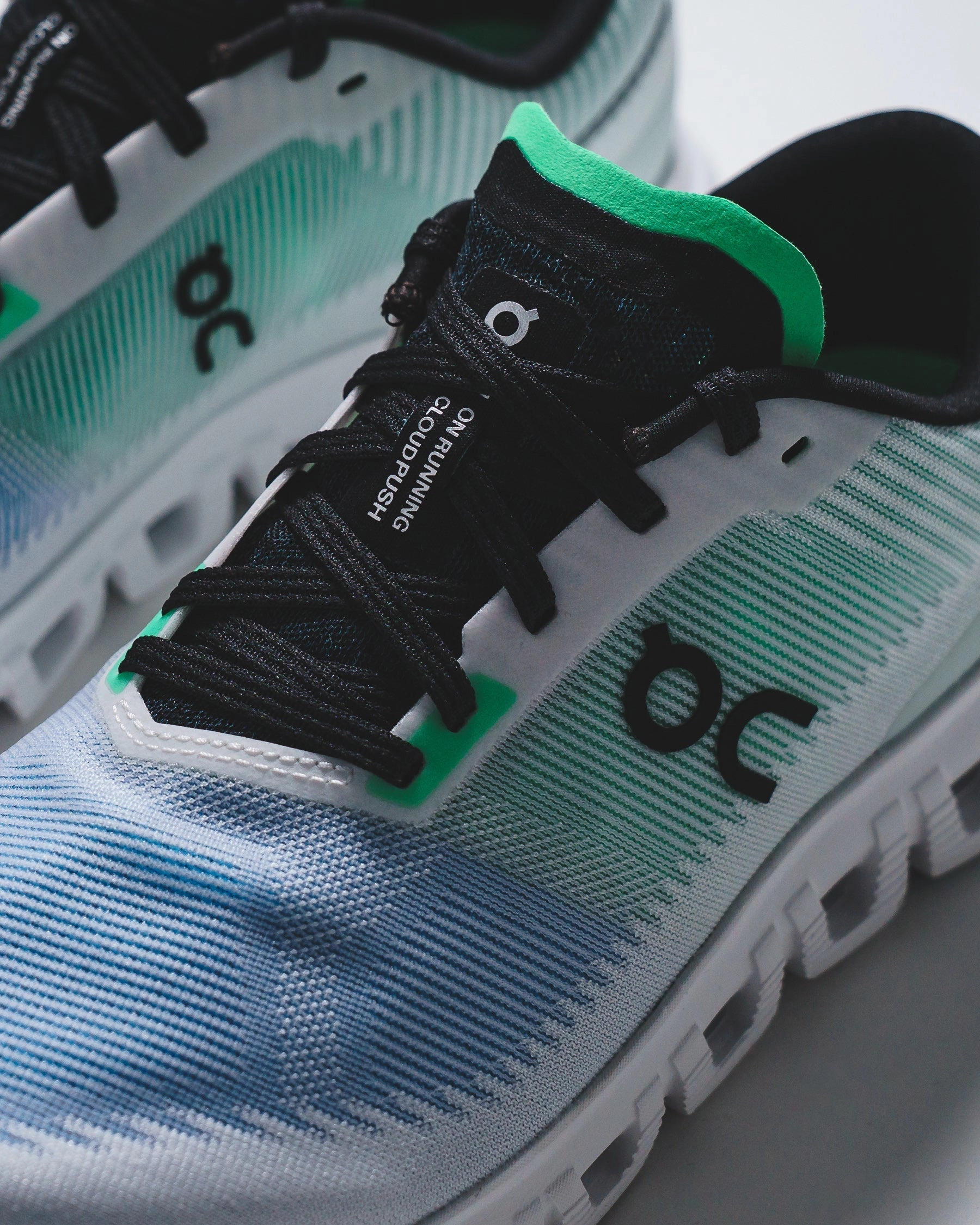 Recycled ON Women Cloud 6 Push Horizon Honeydew Core 3WF10043001