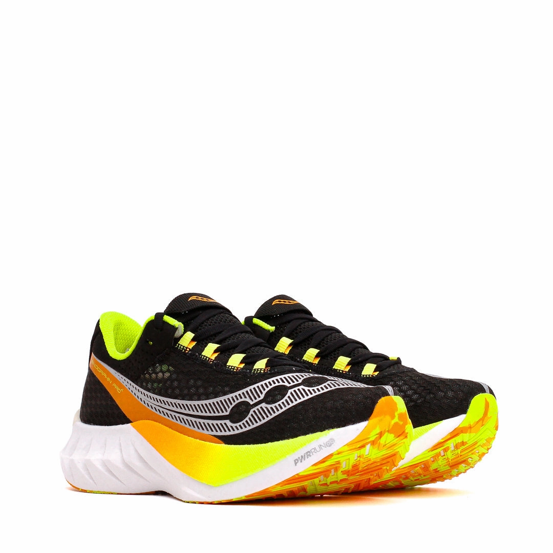 Saucony Men Endorphin Pro 4 Black VO2 S20939-343 Breathable Linings