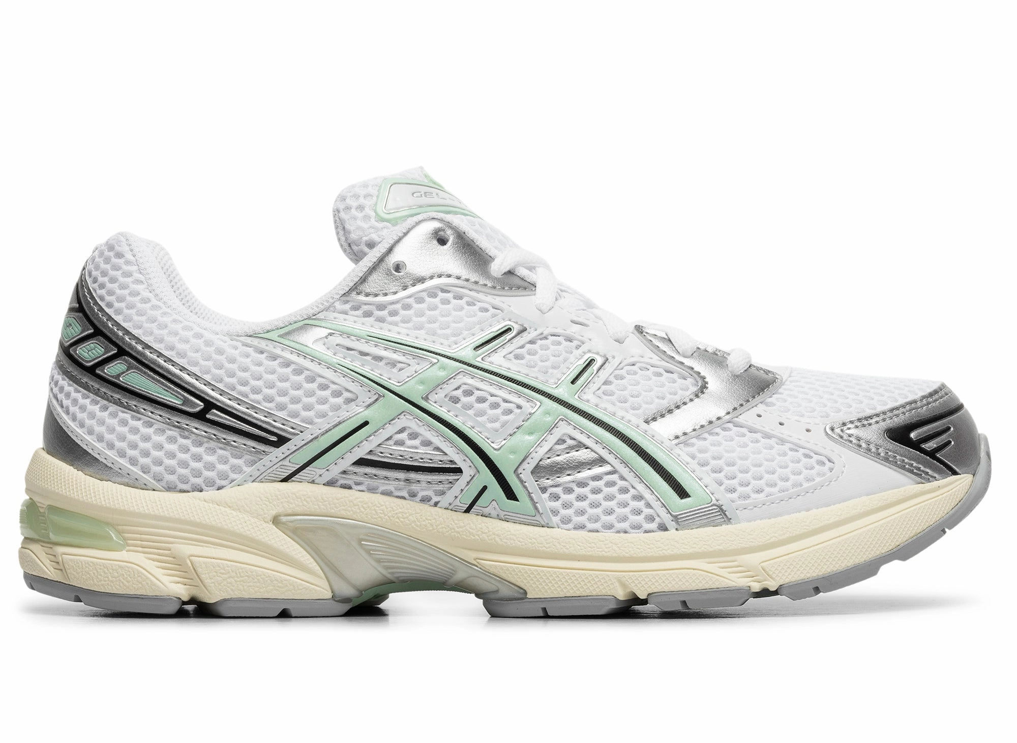 Easy Pair Abrasion Free Lacing Women's Asics Gel-1130 'White / Mint Tint'