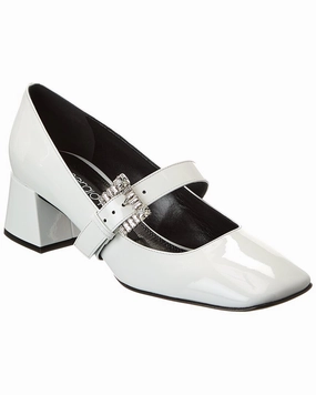 Tokyo Edge Standout Look Sergio Rossi Patent Pump