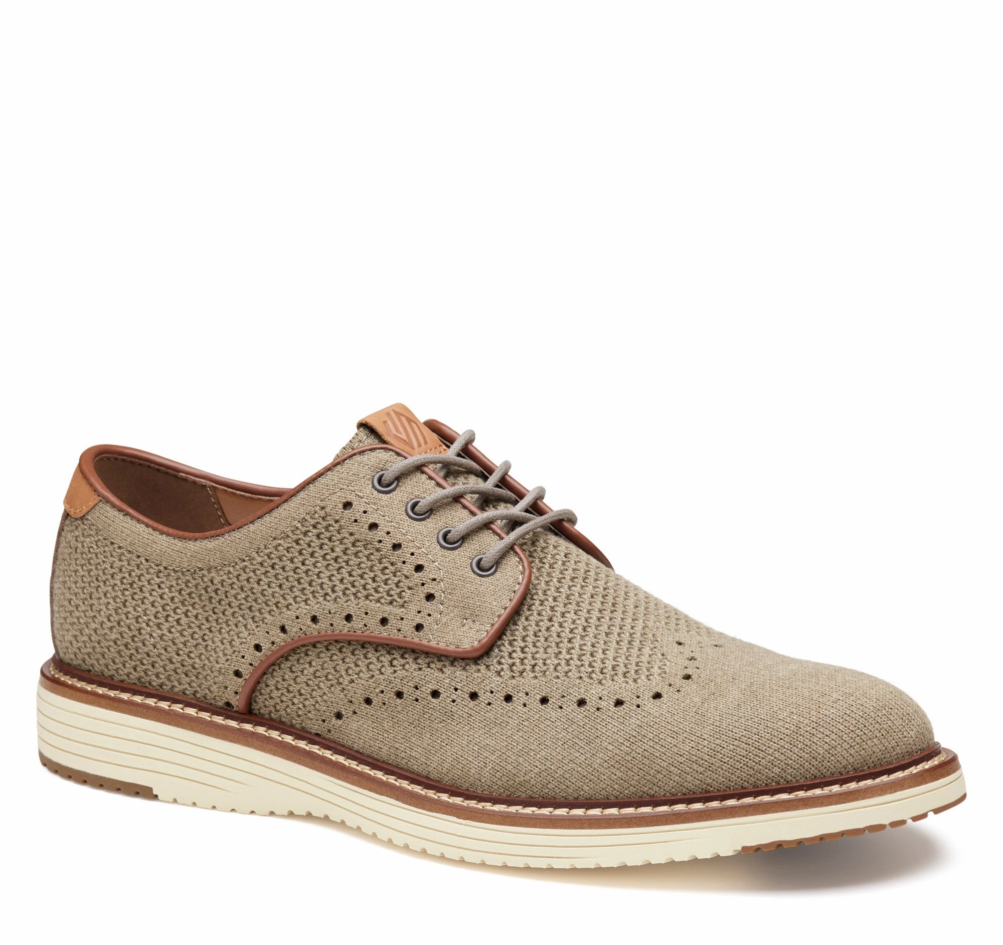 Classic Edge Versatile User Office Casual Johnston & Murphy Men's Hodges Knit Wingtip  Shoe