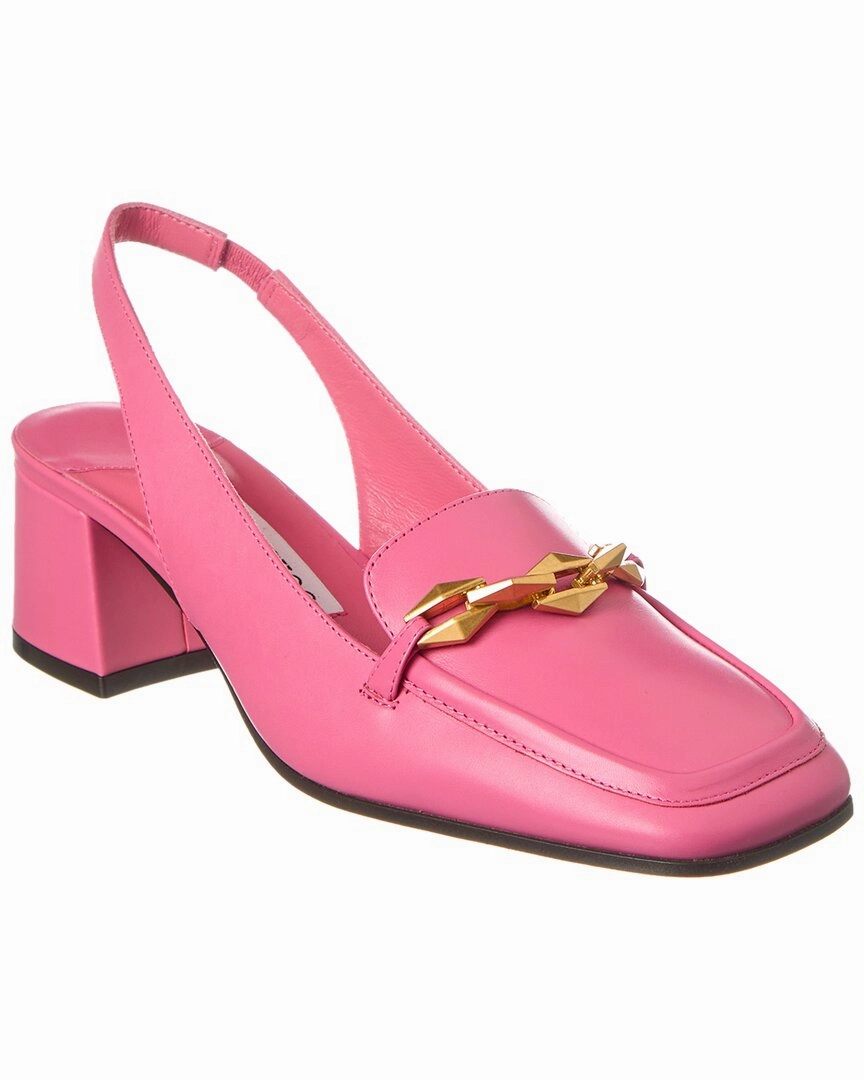 Jimmy Choo Diamond Tilda 45 Leather Slingback Pump Daily Edge