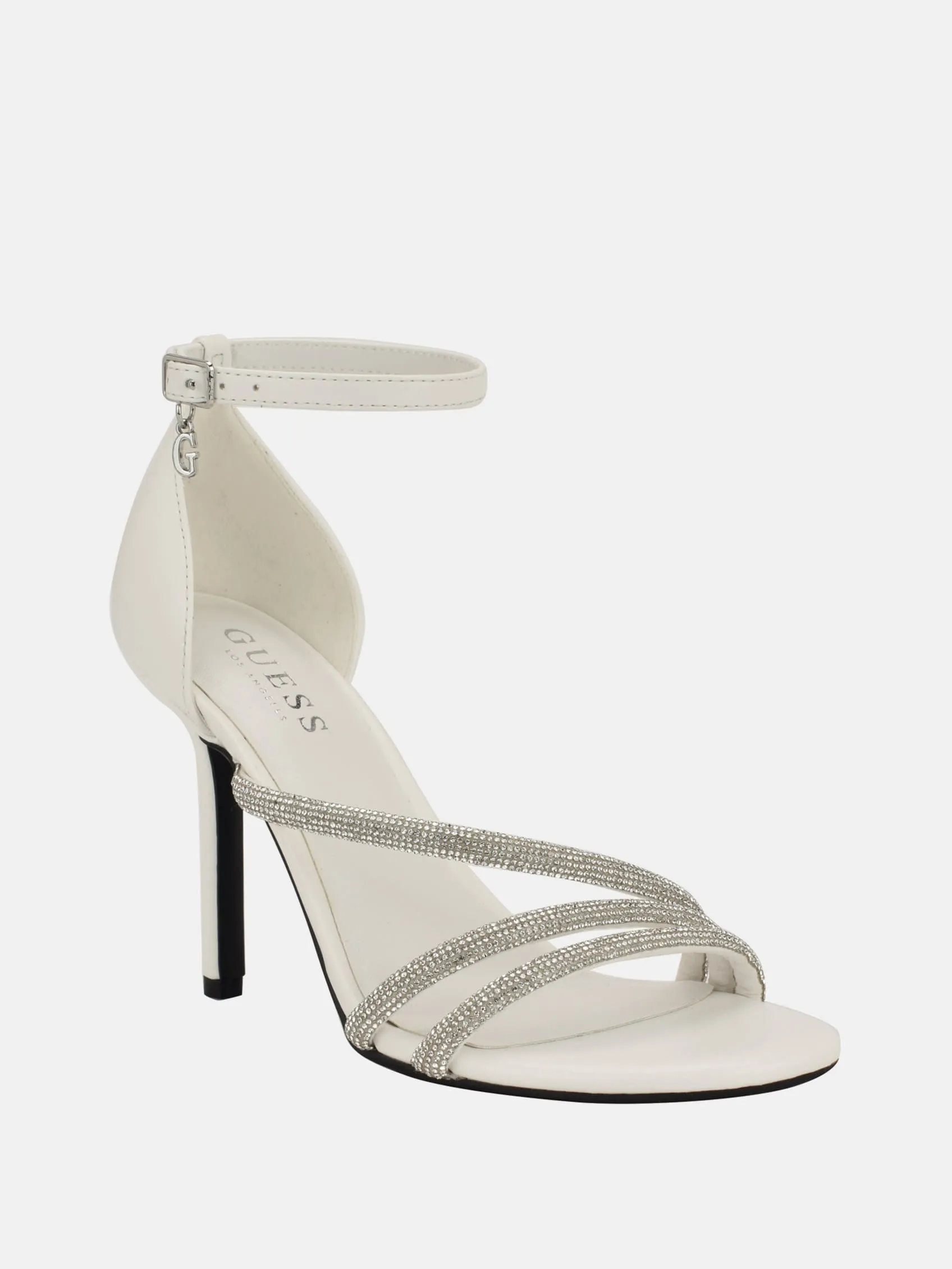 Blazes Rhinestone Strappy Heels Premium Quality Carry Guard