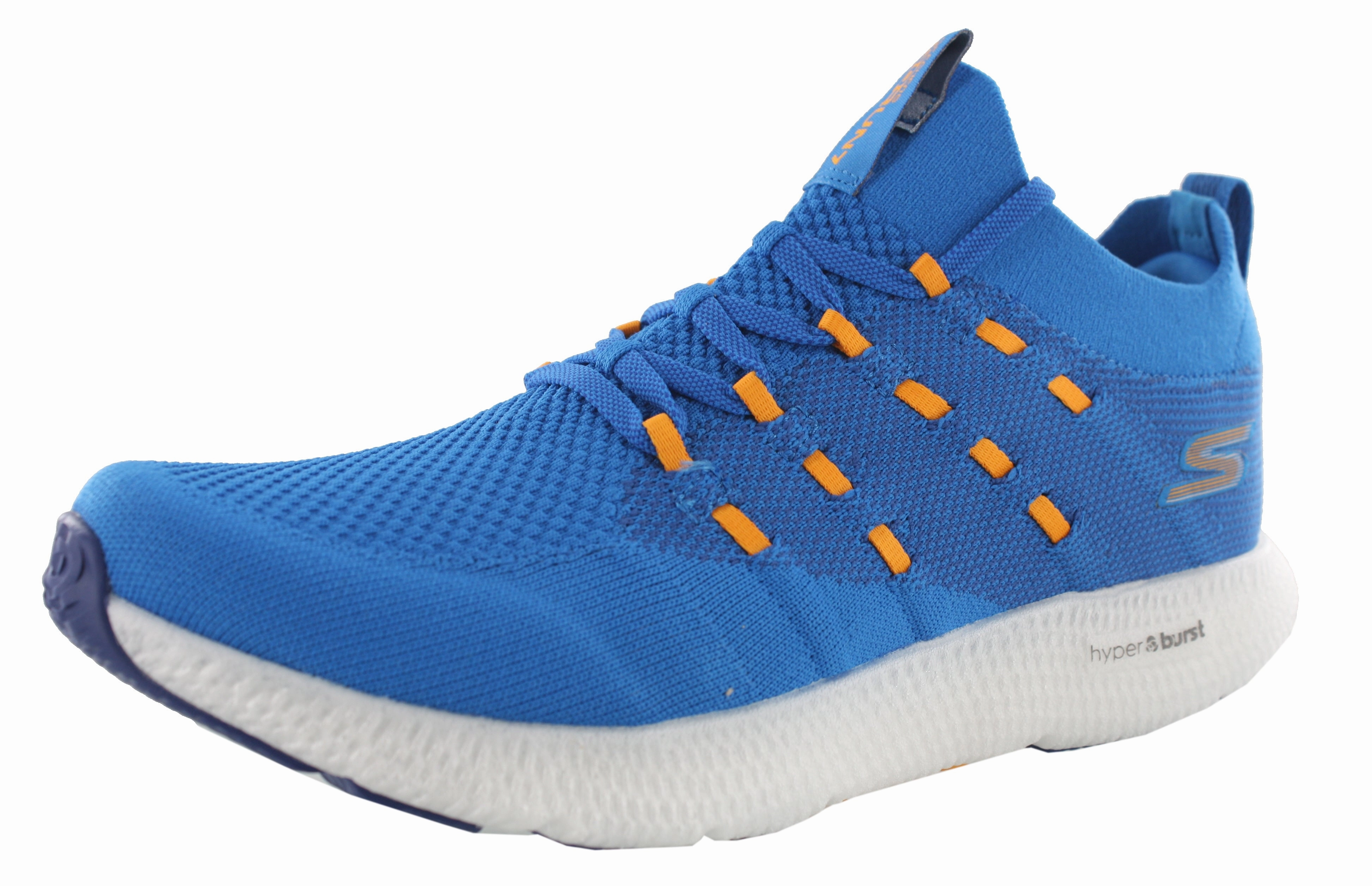 Skechers Go Run 7 Men Lightweight Slip On Running Shoes diamond - design shoes