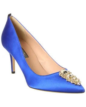 SJP by Sarah Jessica Parker Tempest 70 Satin Pump Evening Footwear Soft Finish