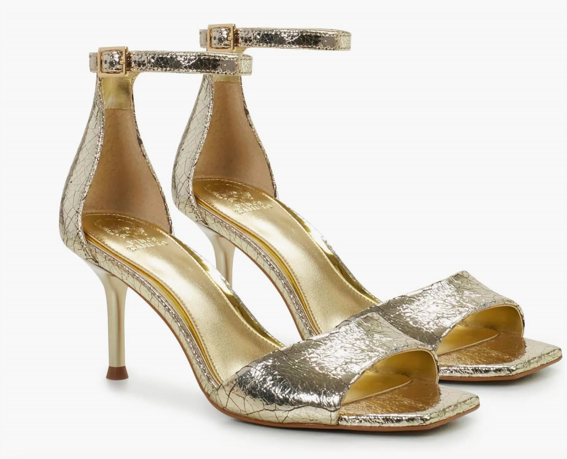 Strappy Design Urban Cool Women Febe Heel In Gold