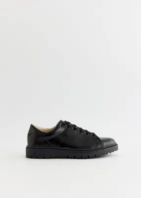 Smooth Finish Stan Smith Freizeit 'Black' Shoes