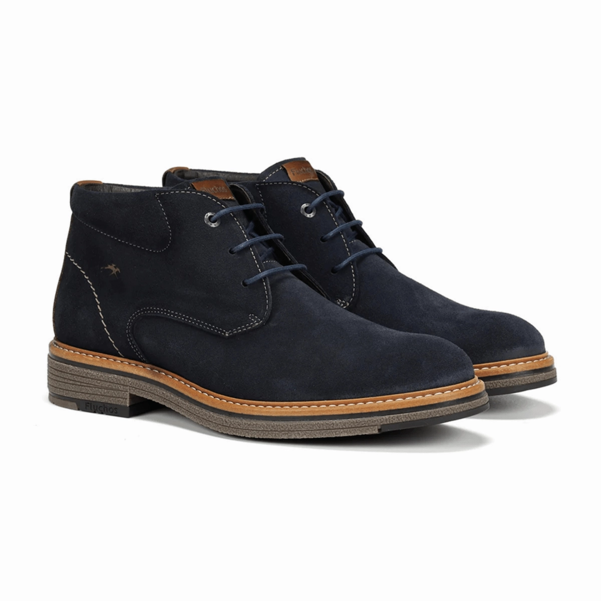 Water Repellent Fluchos Men's Kasper F1816 Navy Blue