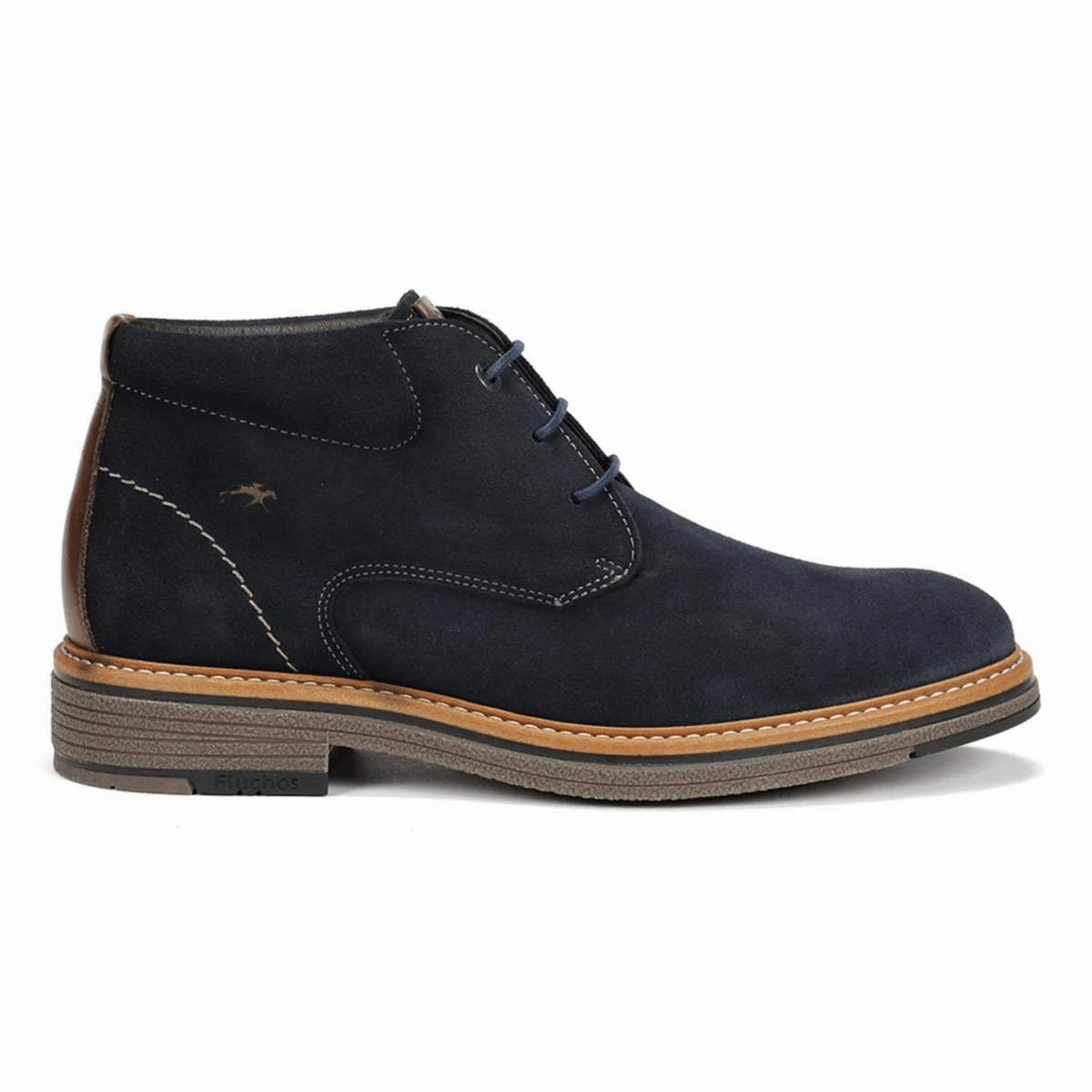 Fluchos Men's Kasper F1816 Navy Blue Matte Tone