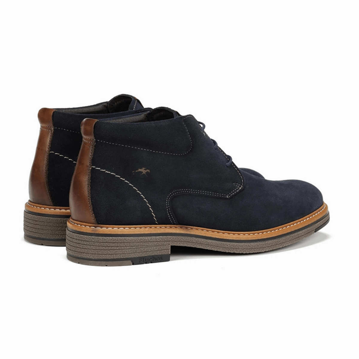 Fluchos Men's Kasper F1816 Navy Blue Quick Drying City Walking Nordic Calm