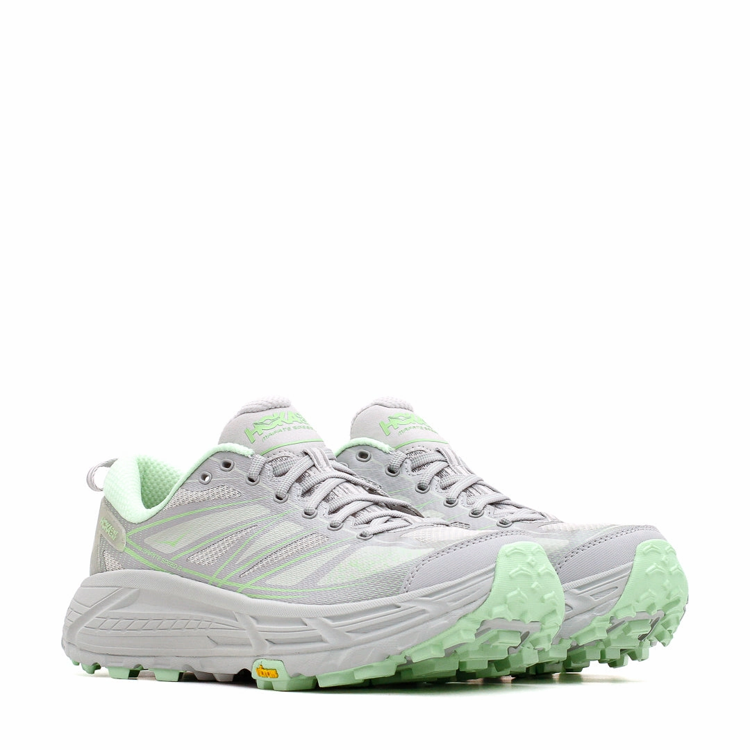 running in a cable car station area shoes Hoka One One Men Mafate Speed 2 Mercury Harbor Mist 1126851-MHMS