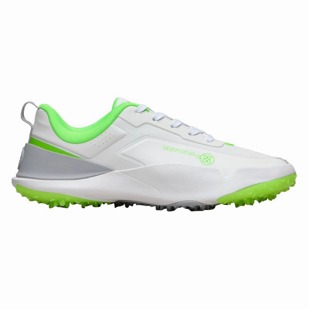 Cushioned Insole Secure Traction Gfore G/18 Spikeless Golf Shoes Nimbus/Gecko - SP25 Men