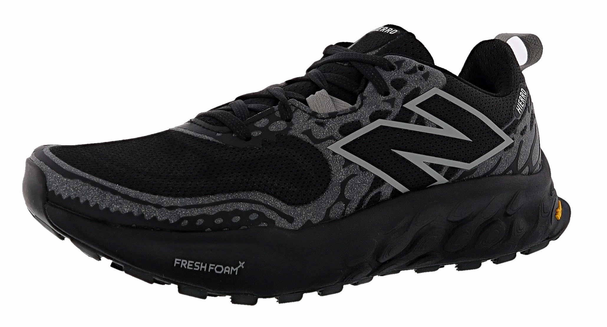EnhancedGrip Stretch Woven Collar New Balance Men's Fresh Foam X Hierro v8 Trail Running Shoes