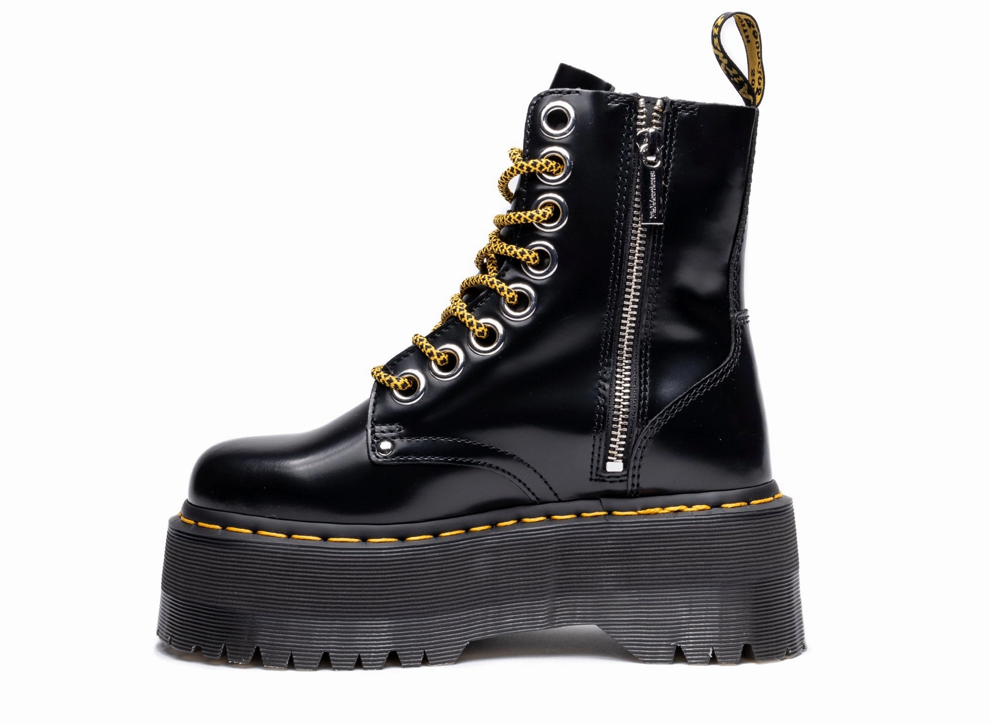 Women's Dr. Martens Jadon Max Platform Boots synthetic material Easy To Slip On