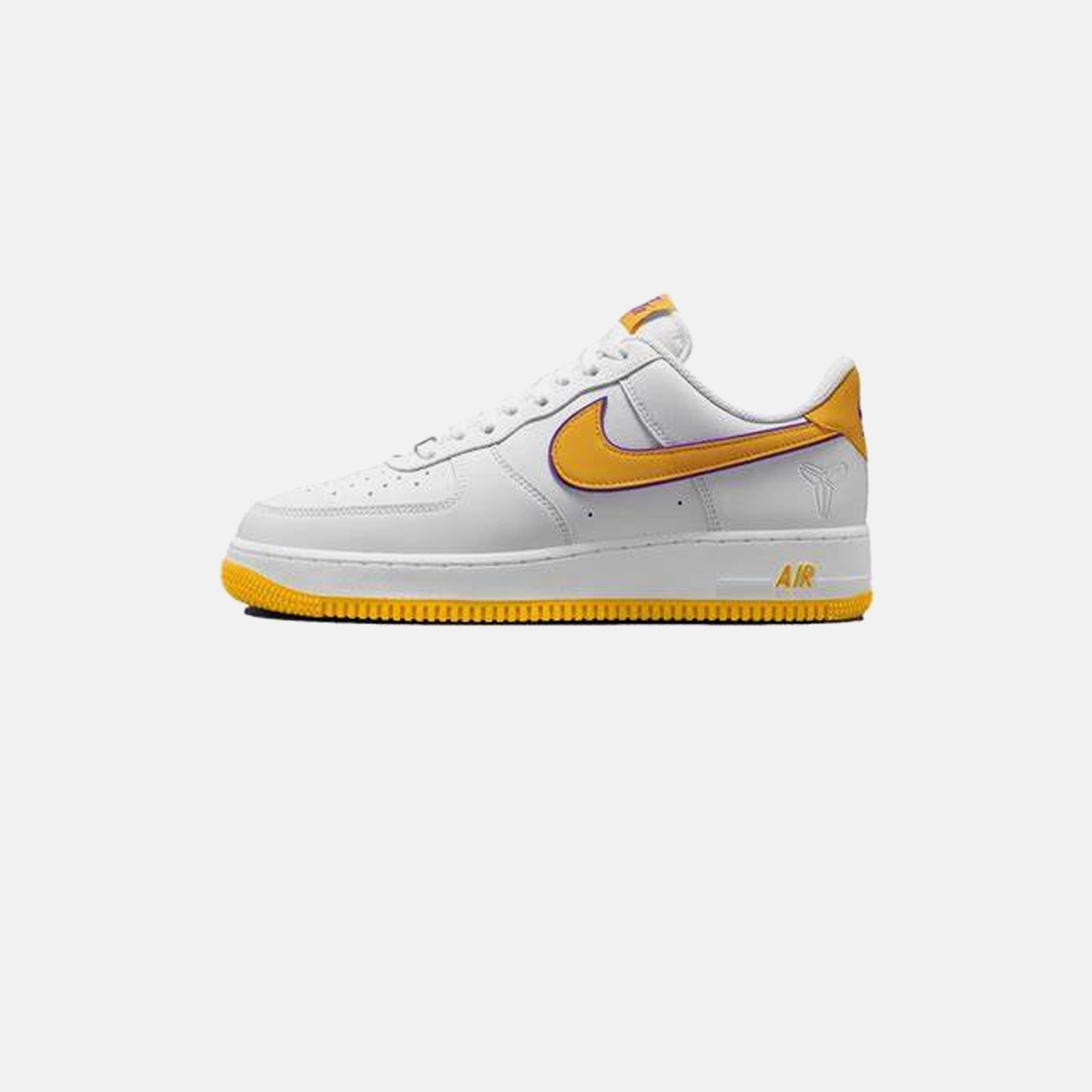 Nike Air Force 1 Low Retro QS Kobe Bryant Lakers Home Night Pace durable soles