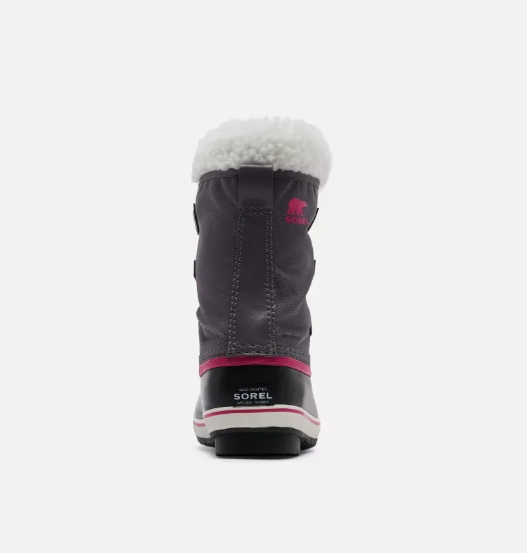 Flexible structure Eco Material Nature Lover Sorel Pulse/Black Nylon Yoot Pac Youth Boot