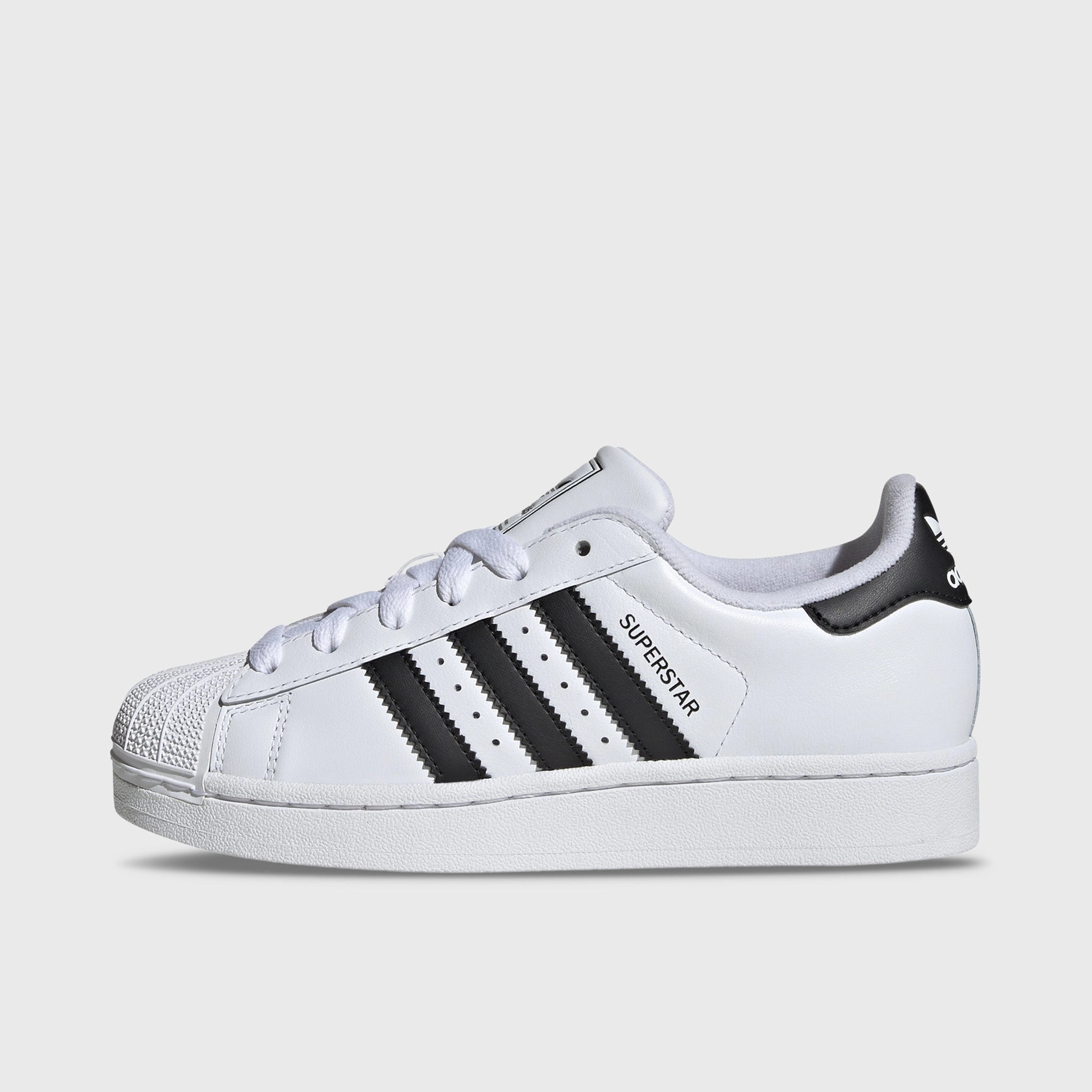 adidas Juniors' Superstar II Footwear White / Core Black High Top Comfort
