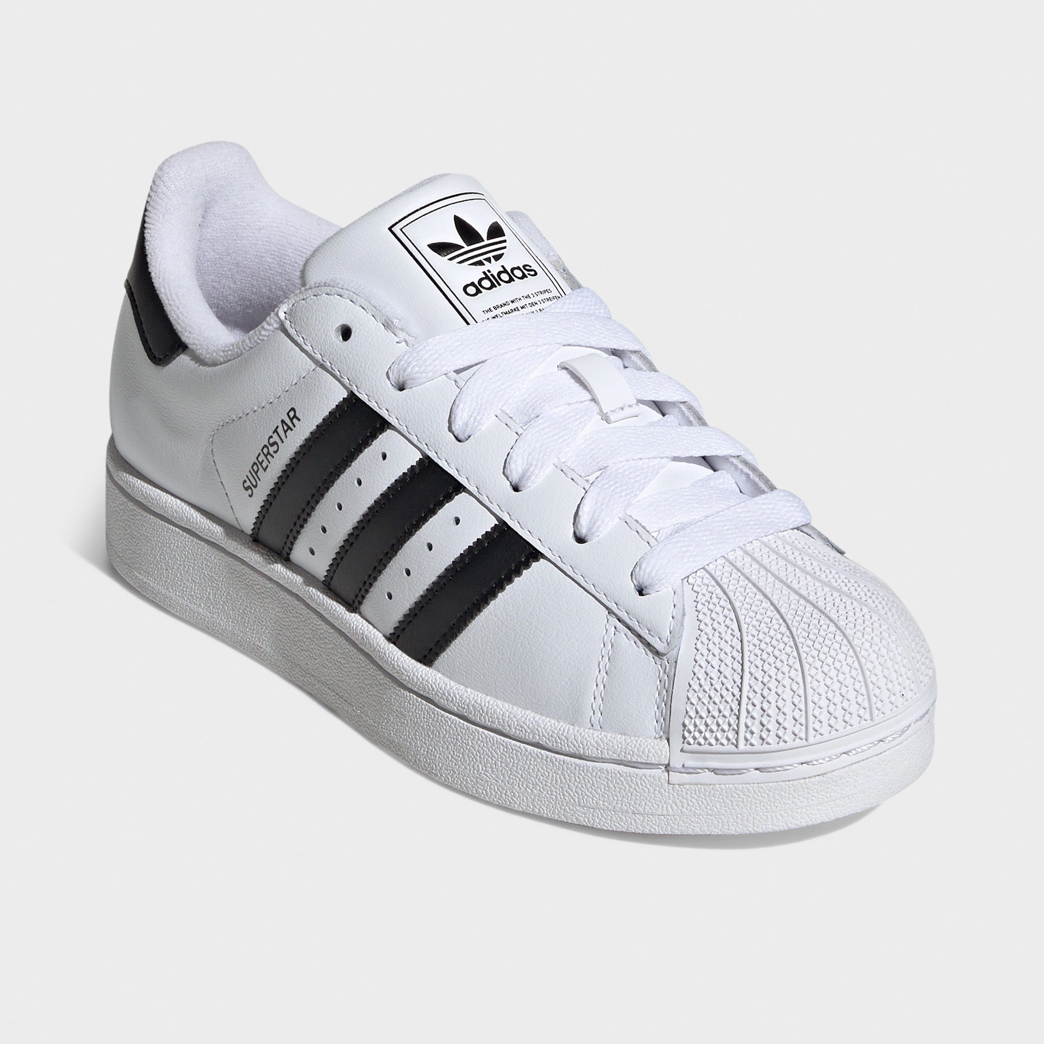 adidas Juniors' Superstar II Footwear White / Core Black Compression Molded EVA
