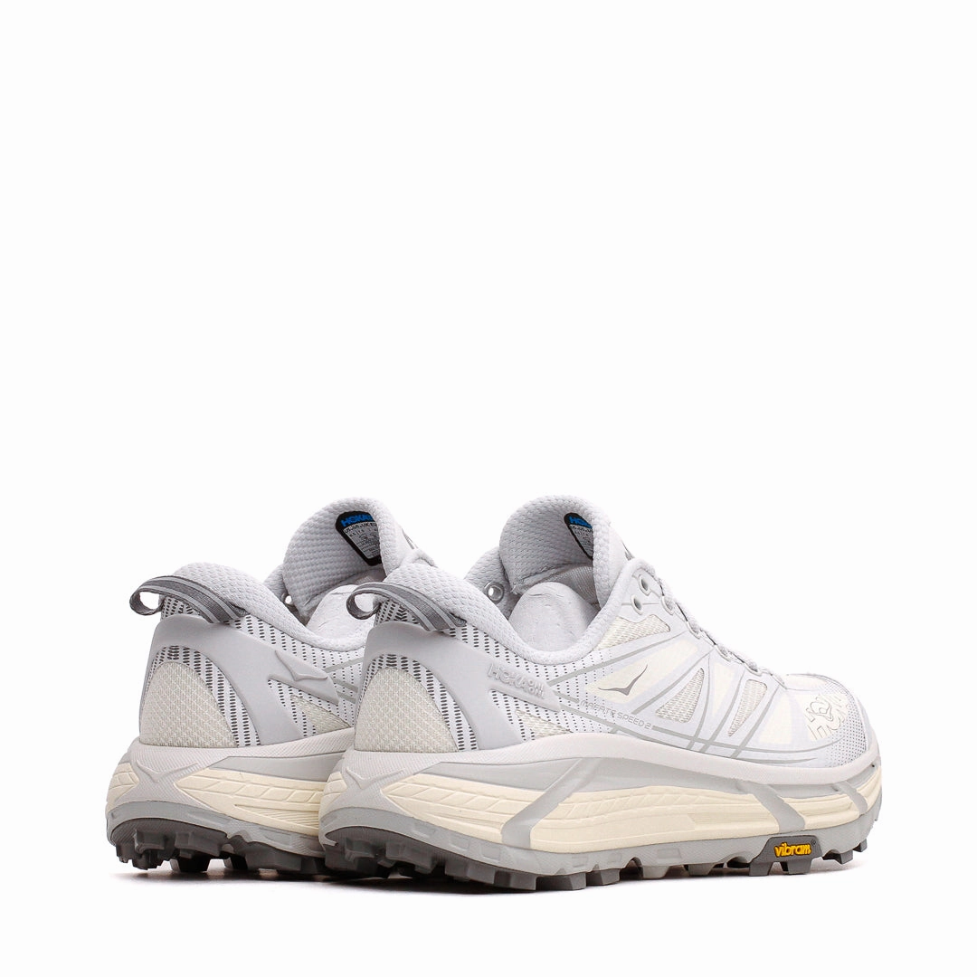 Shock Resistant Hoka One One Unisex Mafate Speed 2 Cosmic Grey Alabaster 1126851-CYLB