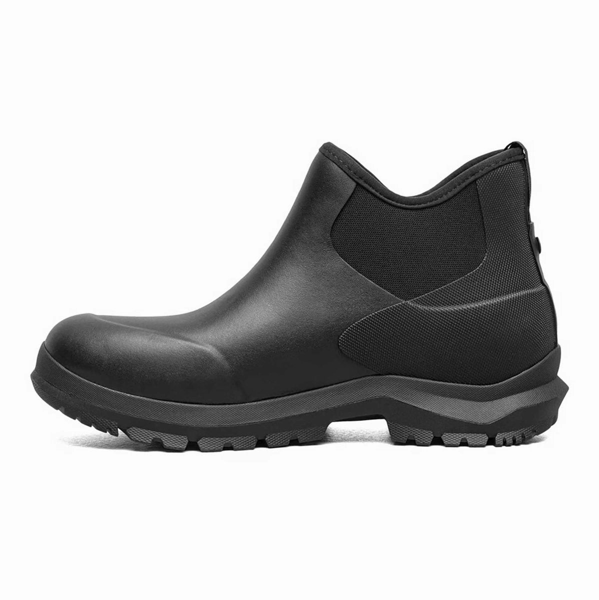Transitional Look Indoor Bogs Men's Sauvie Chelsea II Boot Black Waterproof