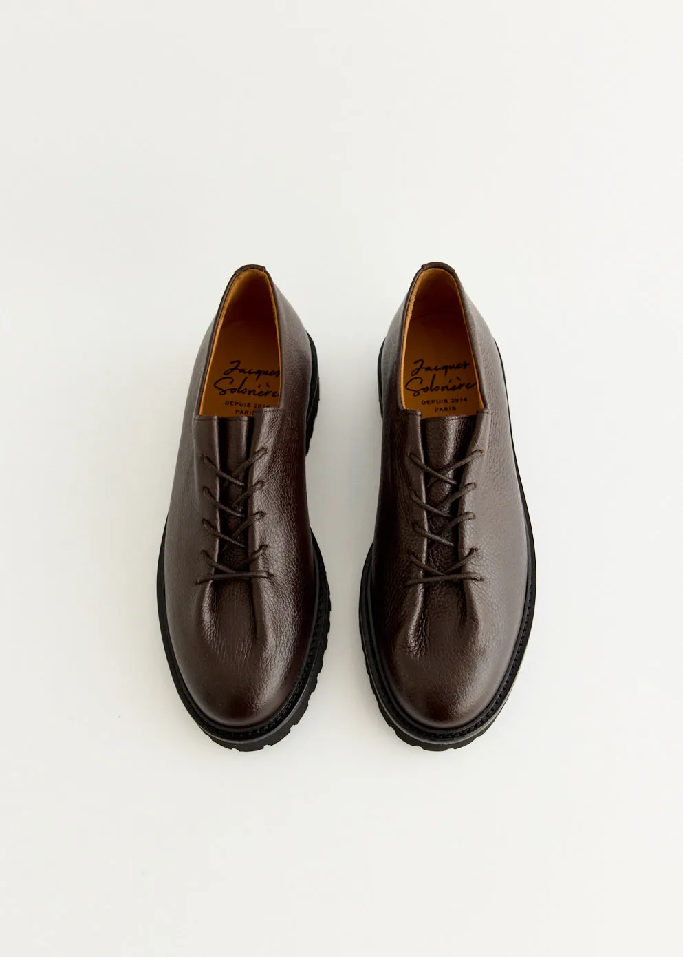 Edouard Lug Shoes Daily Entry Dust Guard