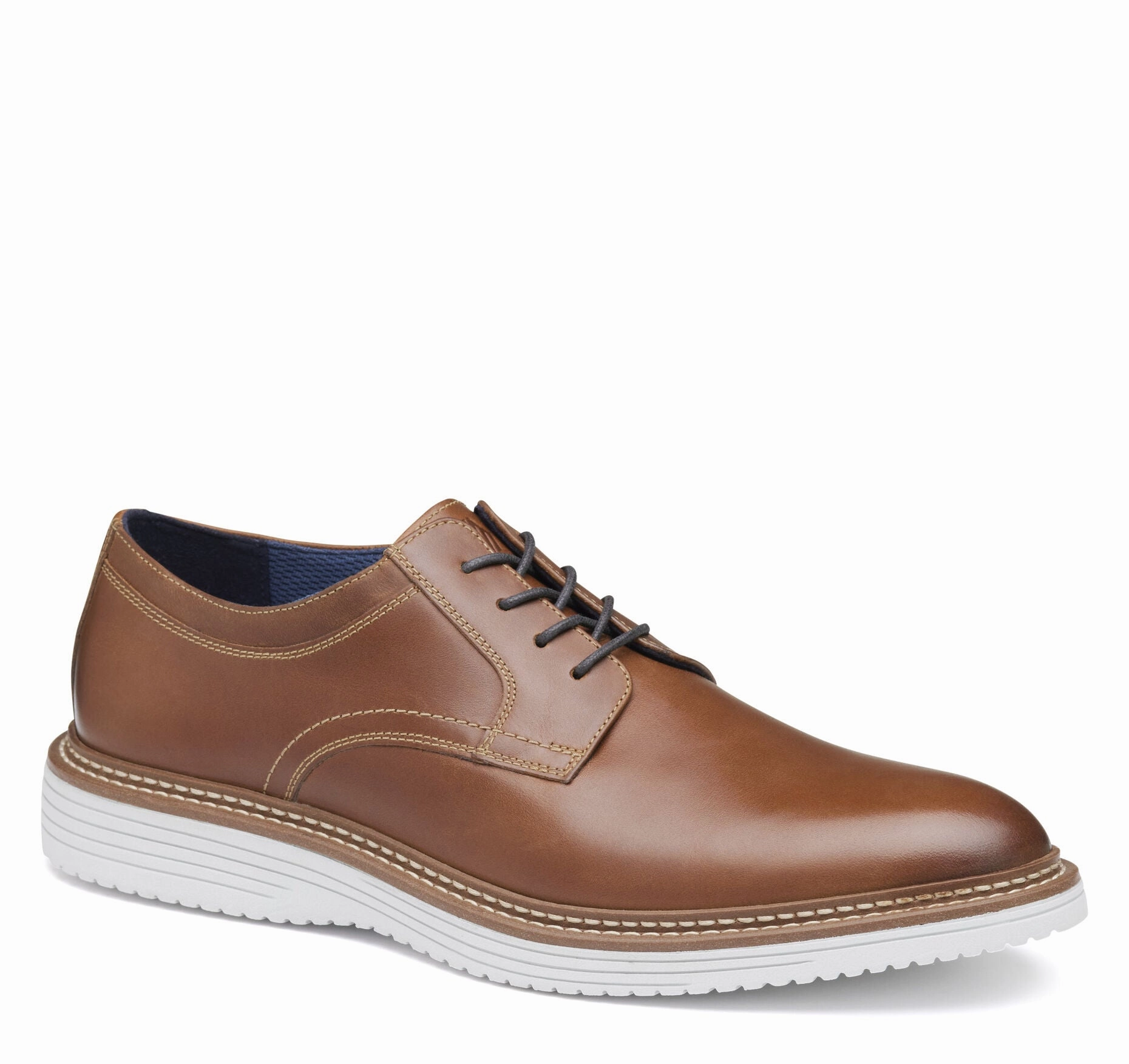 Matte Finish Design Lover Comfortable Walk Johnston & Murphy Men's Cason Leather Plain Toe Dress Casual Lace-up Shoe