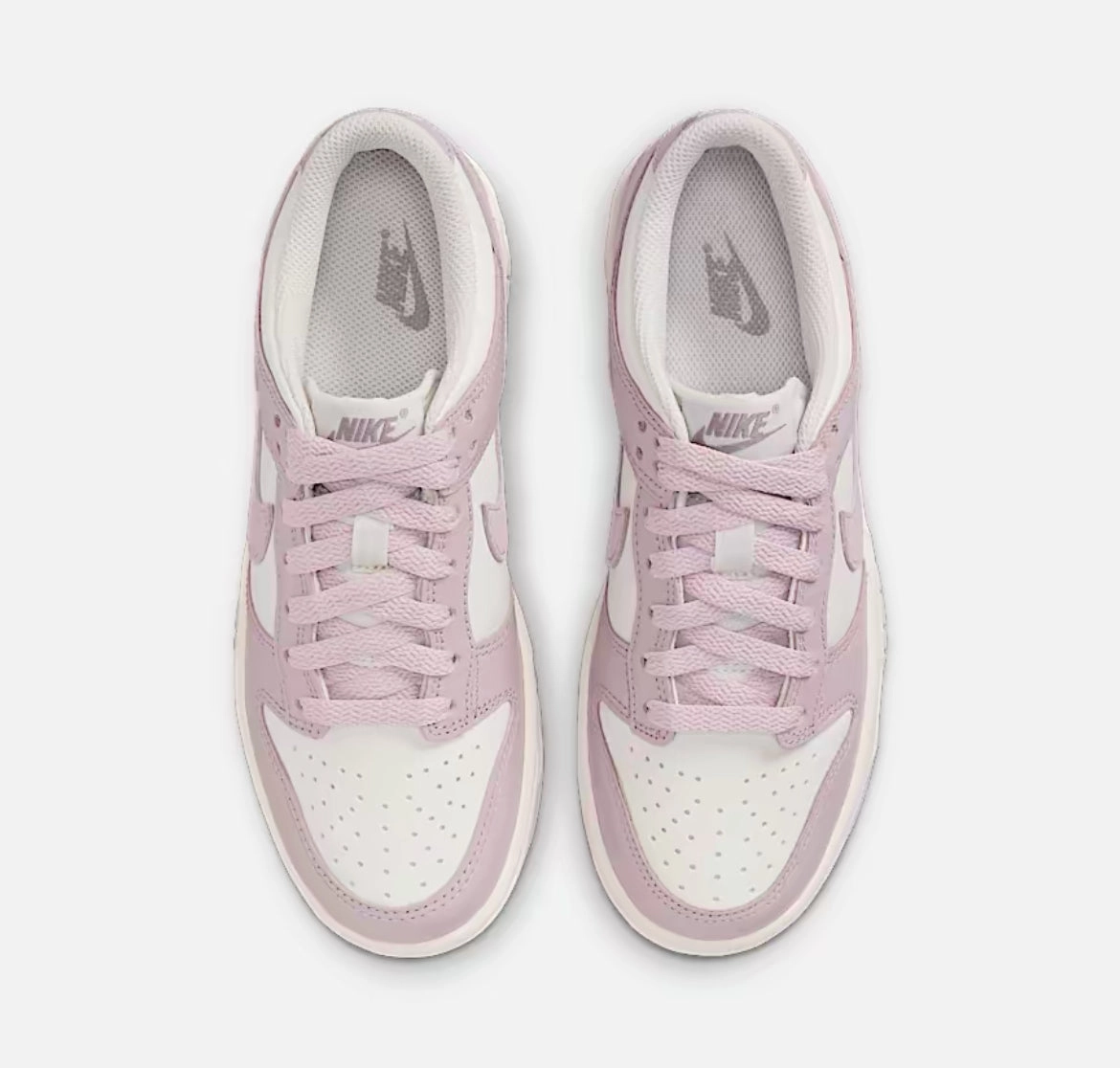Pre-Order Lilac Pink Pink and Black Swarovski Womens Nike Dunk Shoes Buckle Strap Uni Life