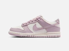 Pre-Order Lilac Pink Pink and Black Swarovski Womens Nike Dunk Shoes Zip Closure