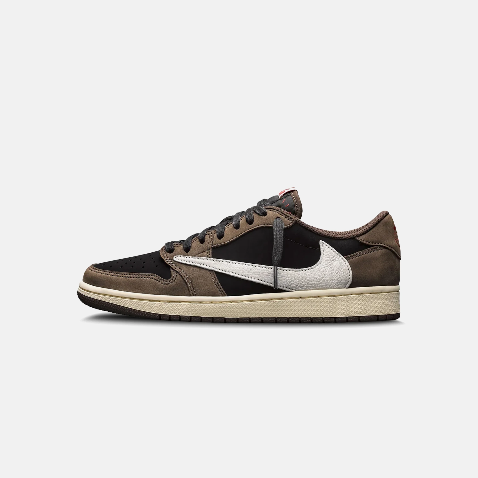 Nike Air Jordan 1 Retro Low Og Sp Travis Scott Mocha Arch Design Low Arch