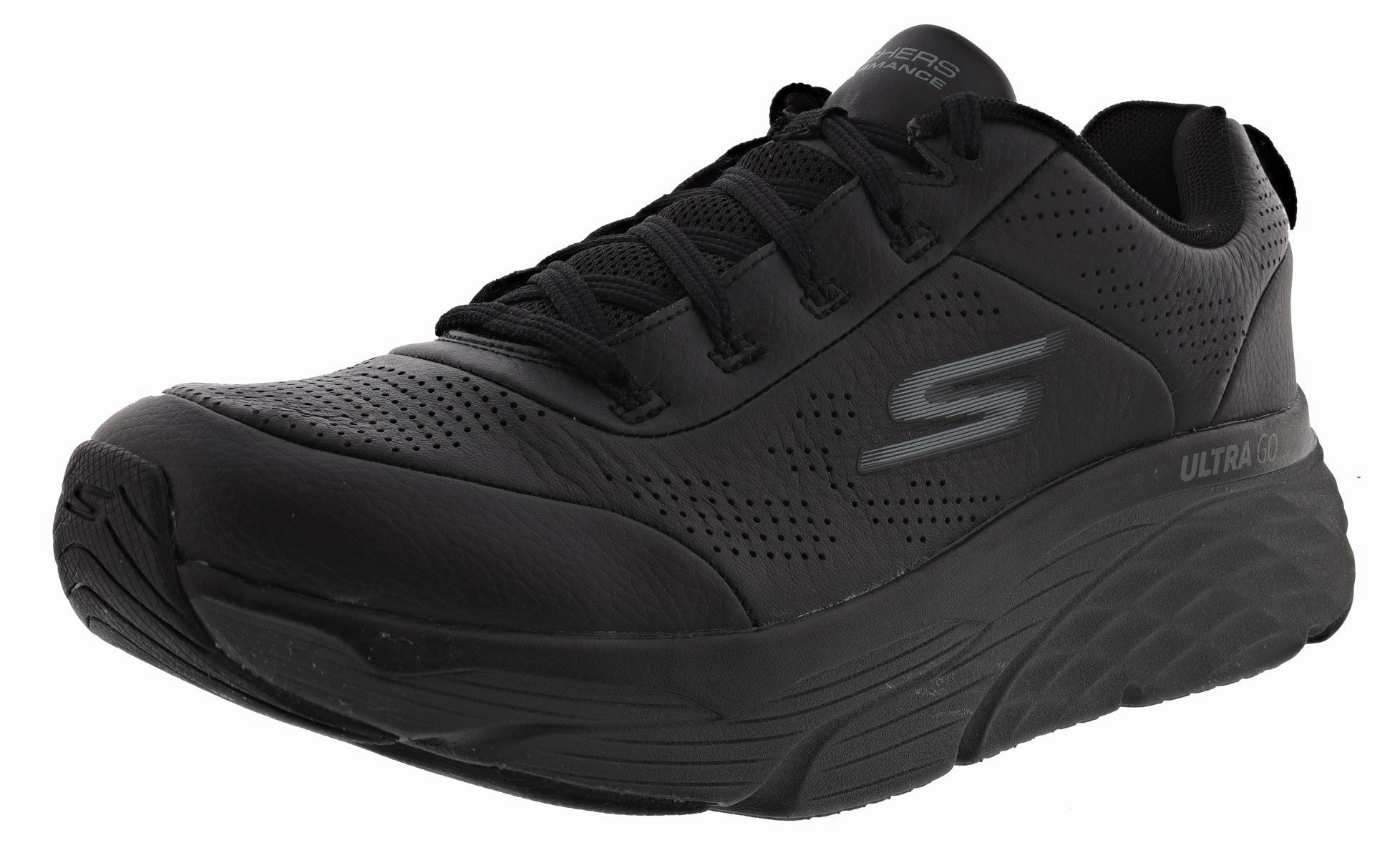 Skechers Men's Max Cushioning Elite Lucid Running Shoes pronation - control Omni-grip