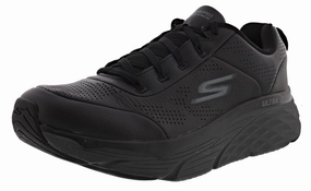 Skechers Men's Max Cushioning Elite Lucid Running Shoes Customizable Fit Technology Genuine Leather