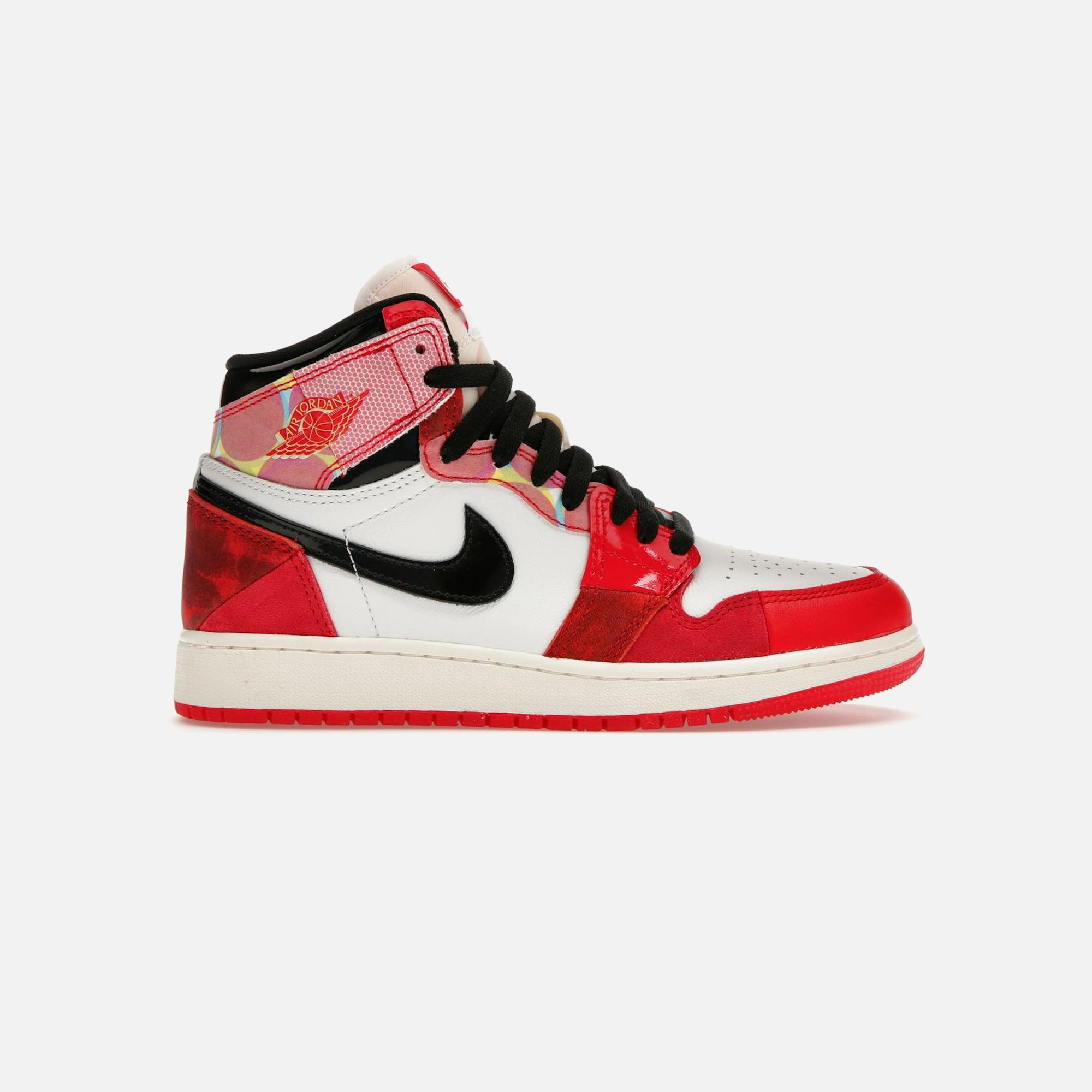 Zip Design Nike Air Jordan 1 Retro High OG Spider-Man Across The Spider-Verse GS