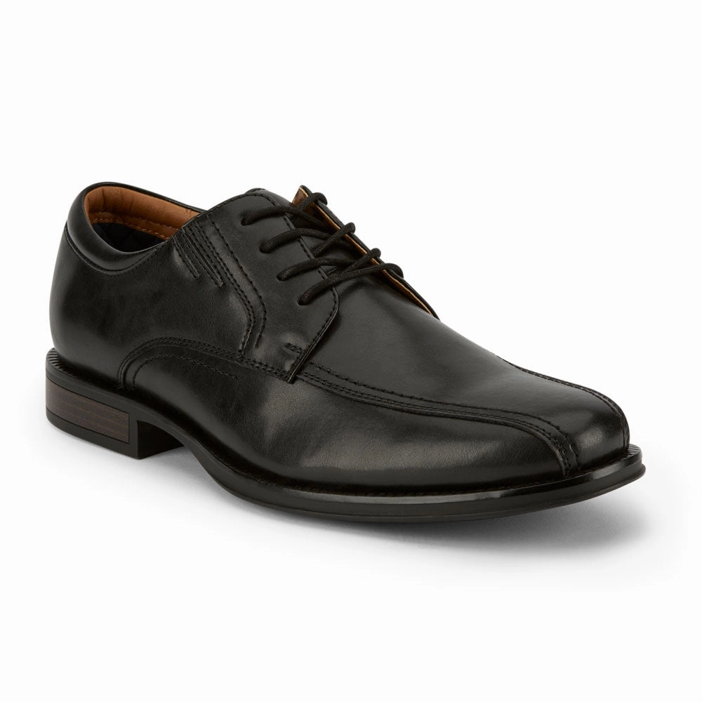 Dockers Mens Geyer Dress Run Off Oxford Shoe Matte Finish Office Ready Luxury Leather Oxfords