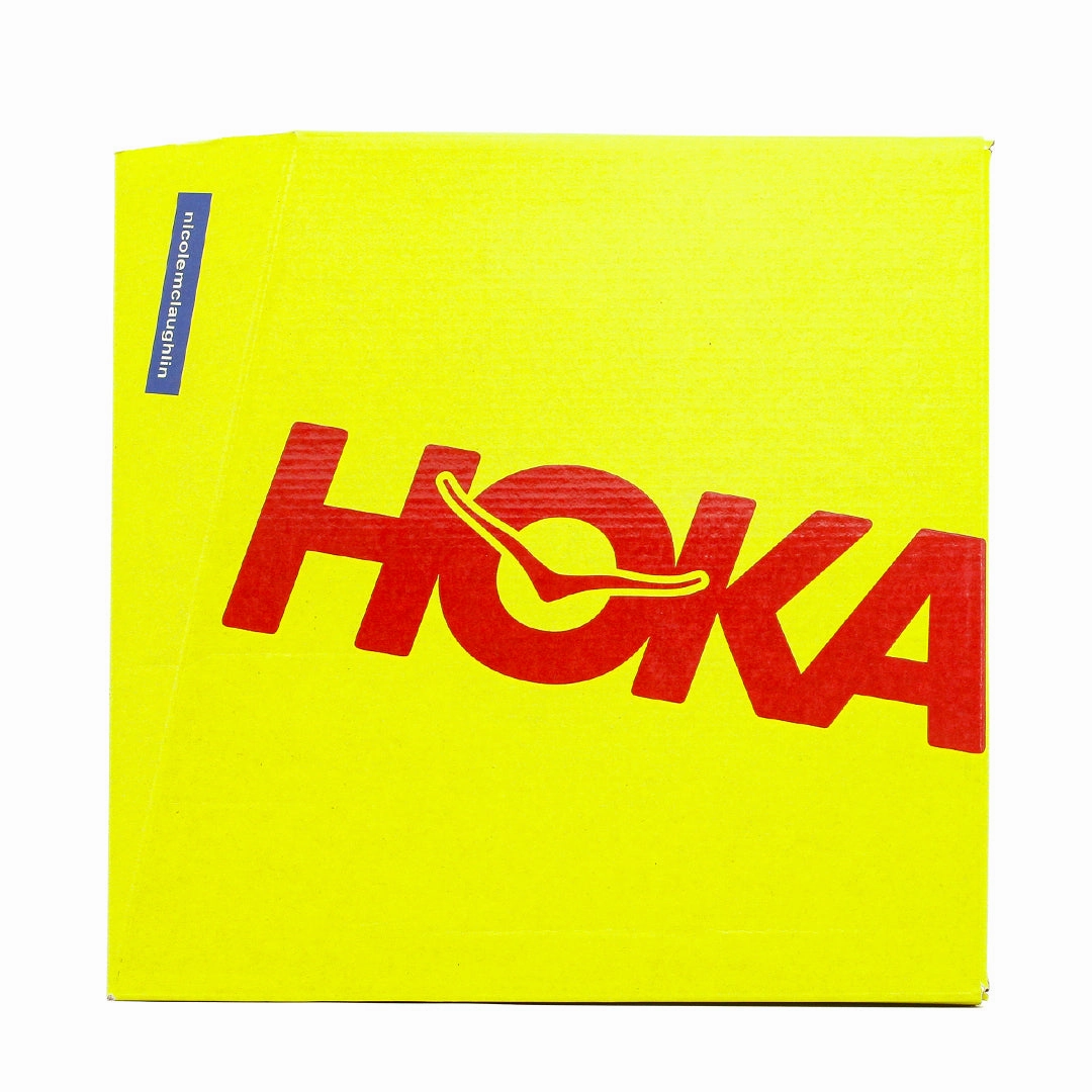 Hoka One One Men x Nicole McLaughlin Mafate Three2 White Neon Yellow Core 1153931-WNN Flexibility