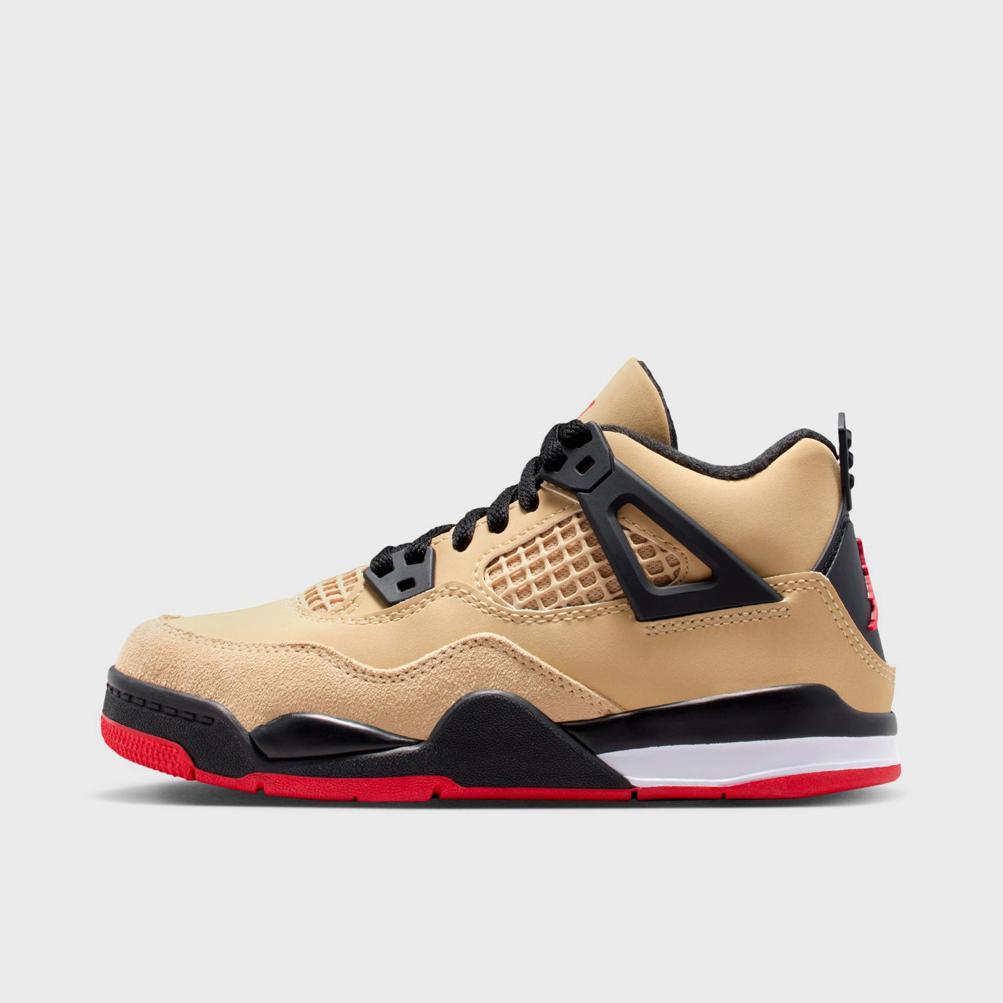 Jordan 4 Retro PS Fire Red / Starfish - Sesame Court Time Ready Court Hustle