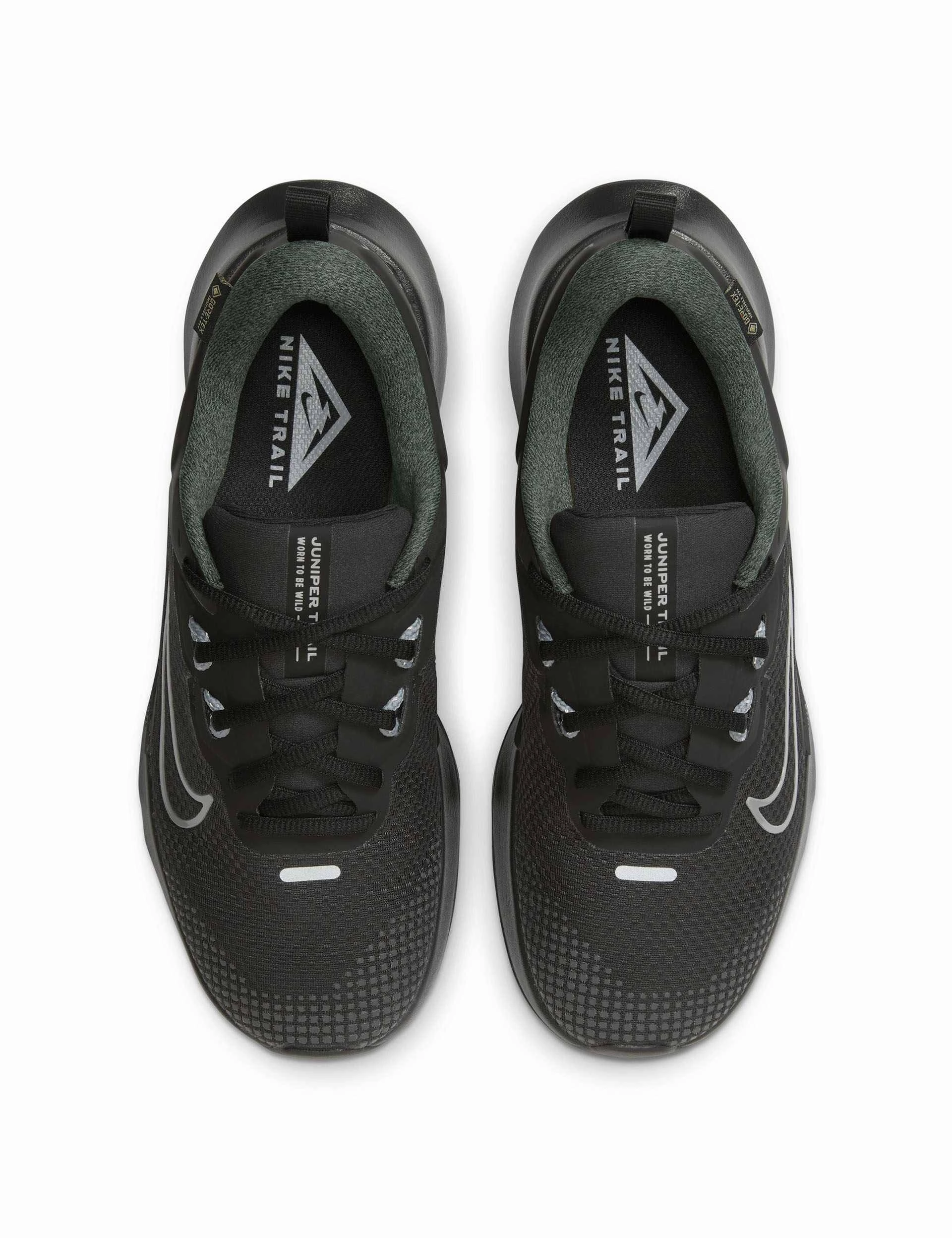 Juniper Trail 2 Gore-Tex Shoes - Black/Cool Grey/Anthracite Carbon Fiber Responsiveness Long Distance Running
