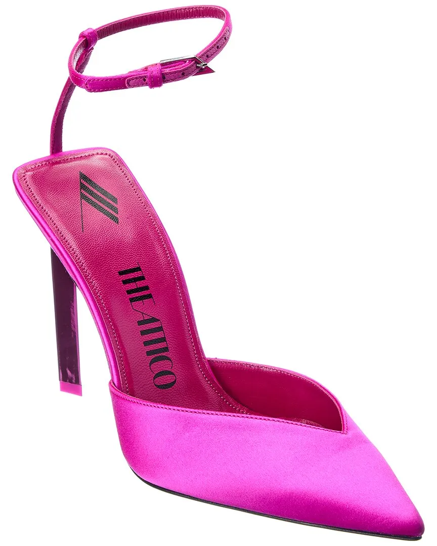 The Attico Perine 105 Satin Pump Fashion Queen
