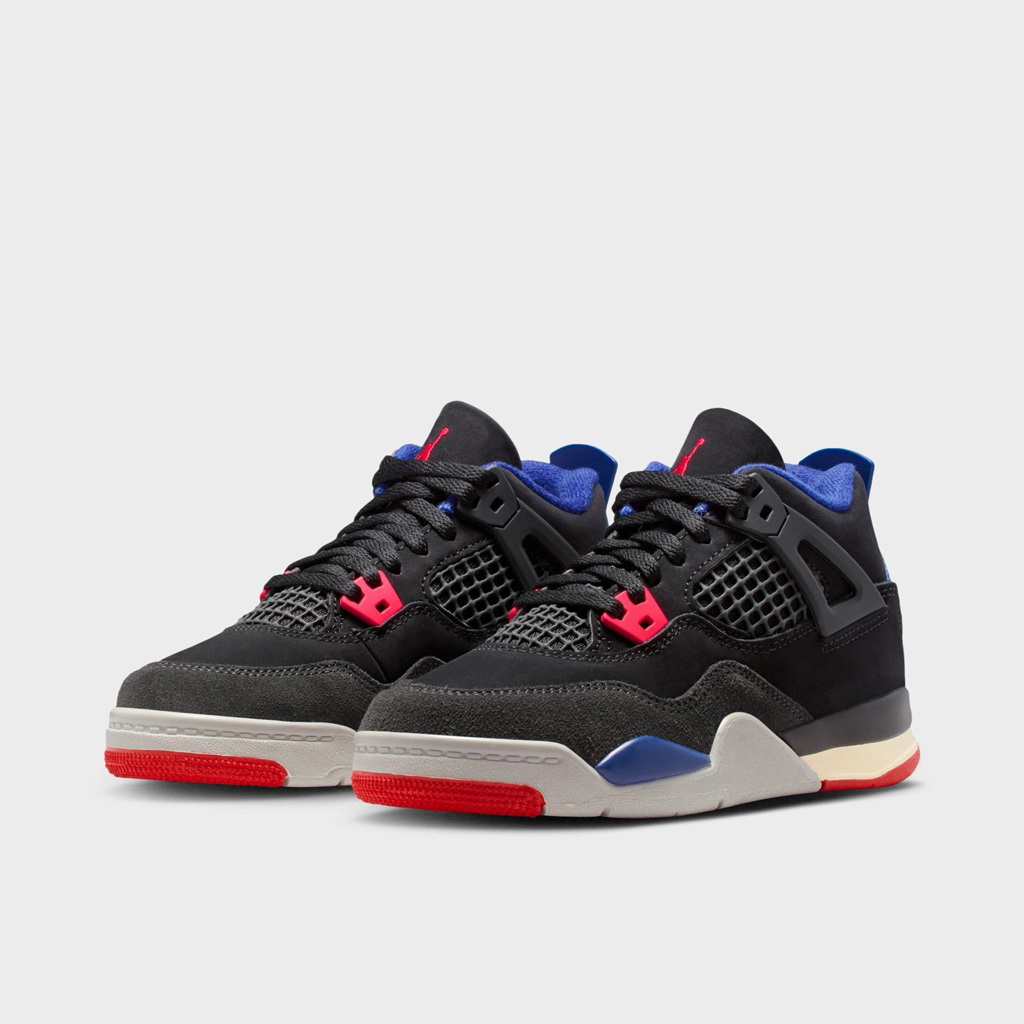 Hyper Elastic Cushion Jordan 4 Retro PS Black / Fire Red - Deep Royal Blue