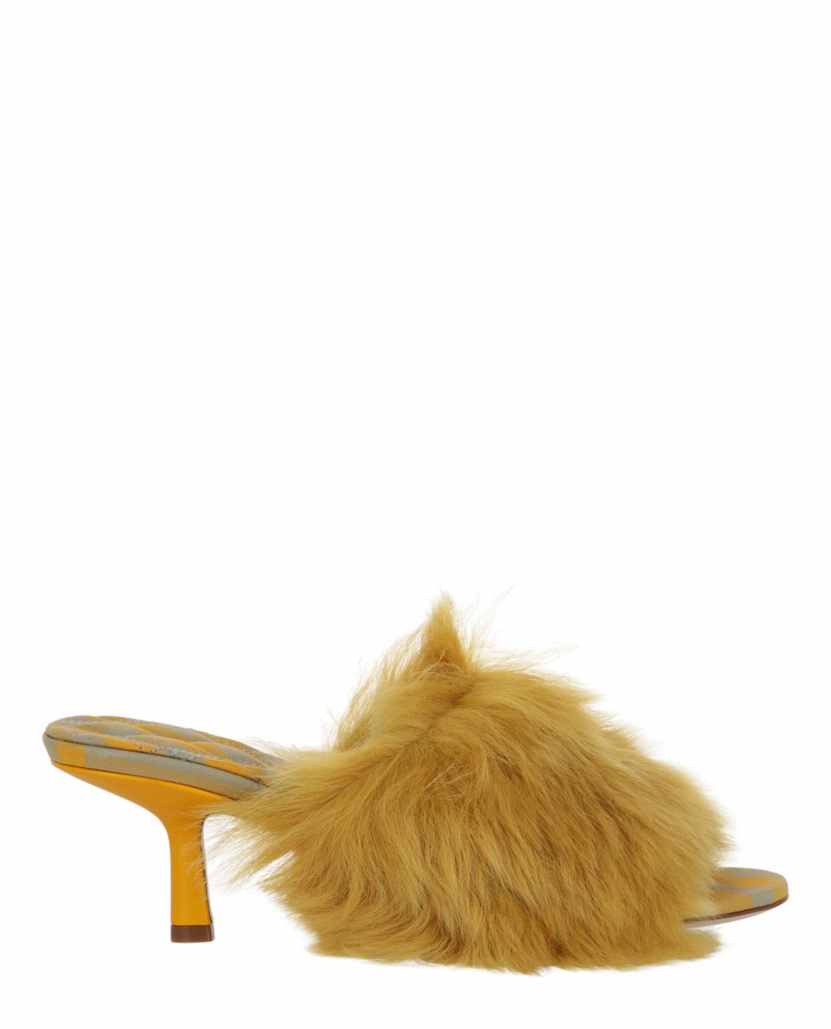 Jackie Shearling Mules Italian Flair Trendy Pumps