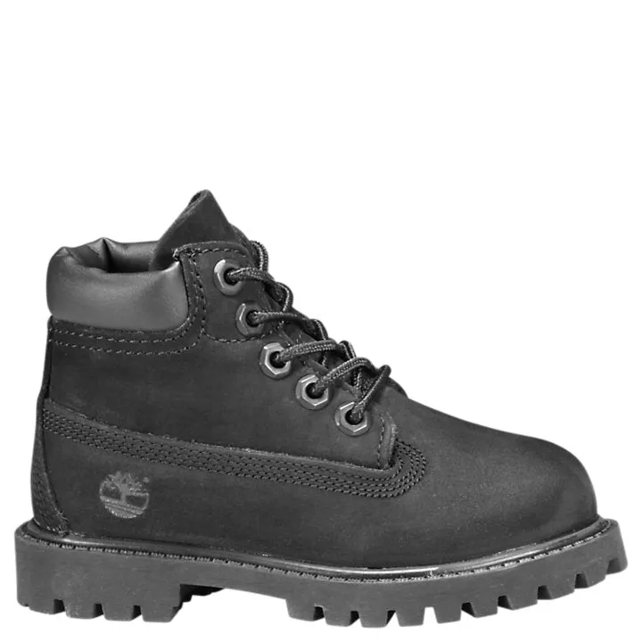 Comfortable buckles Timberland Black Premium Waterproof Youth Boot