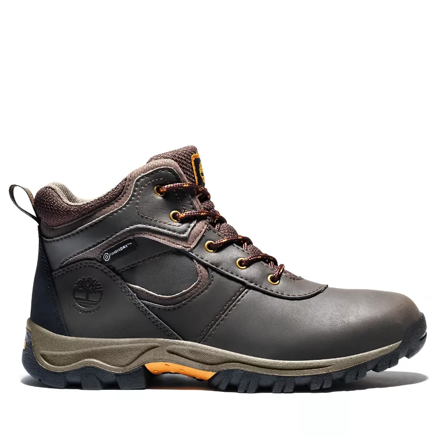 Comfort Cushioning Timberland Dark Brown Junior Mt. Maddsen Waterproof Youth Boot