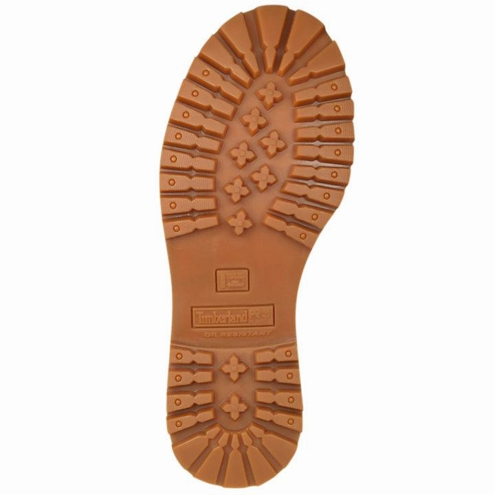 Rubber Tread Pattern Timberland Men's 65030 PRO Direct Attach 6" Soft Toe Wheat Waterproof