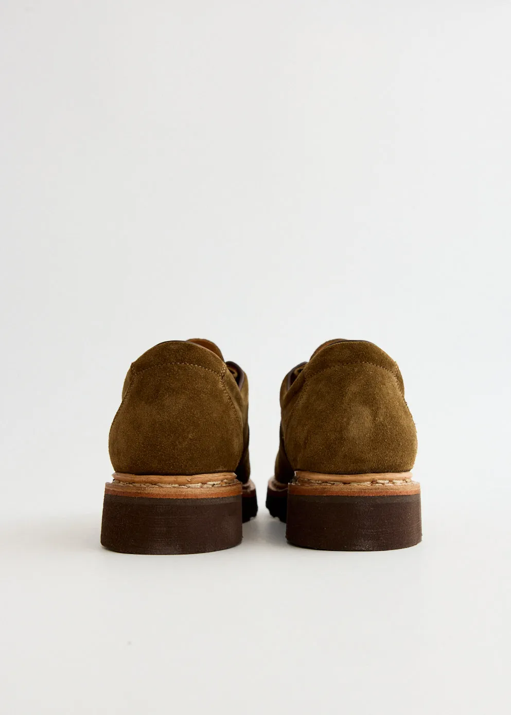 Textured Sole Pattern True Shade Tirolean Shoes