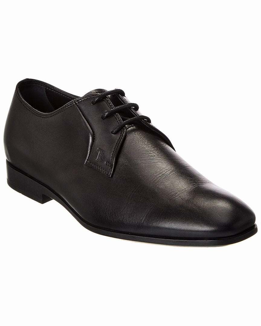 TODs Leather Derby Leather Lace-up Footwear