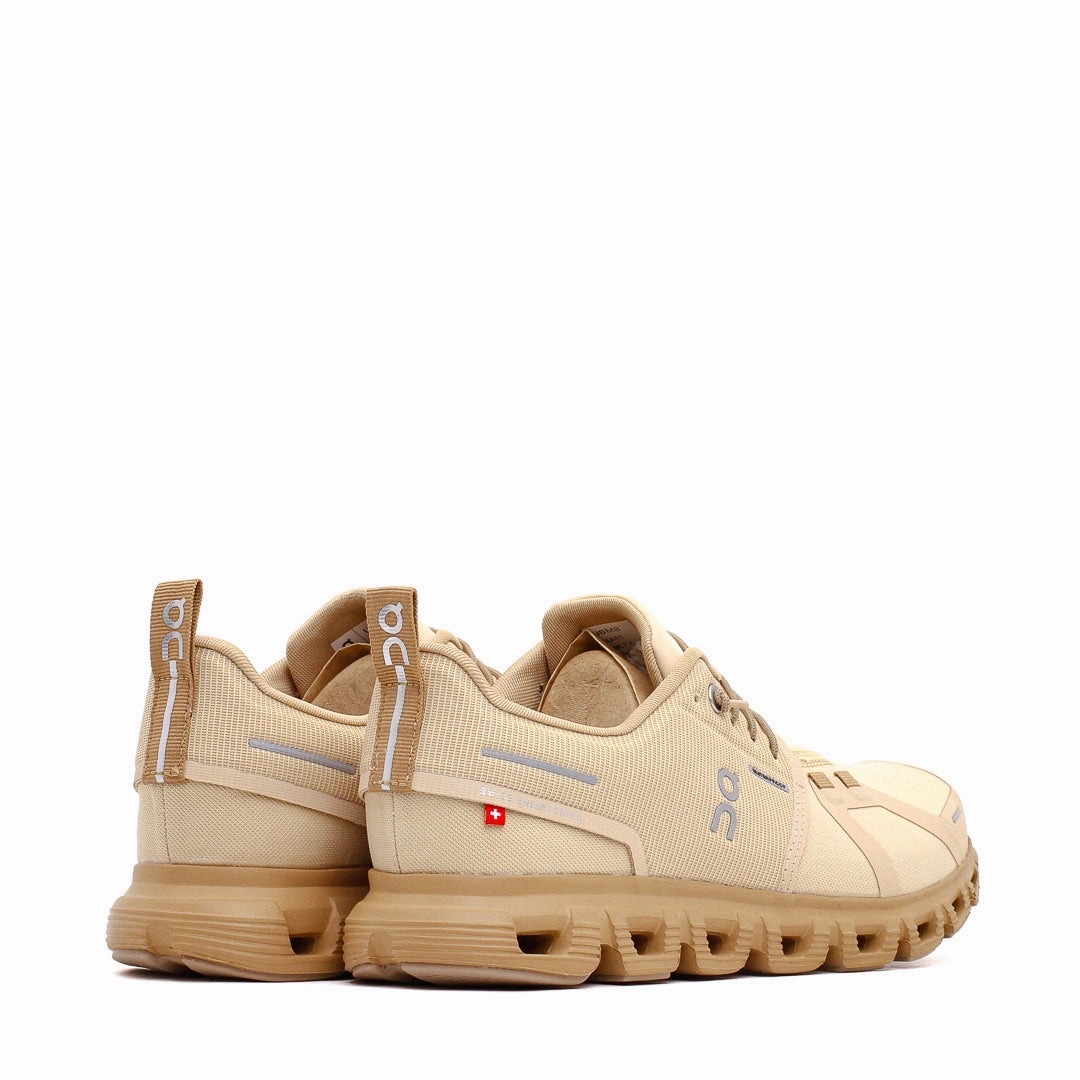 ON Men Cloud 6 WP Sand Dune Core 3MF10061441 running for joint flexibility