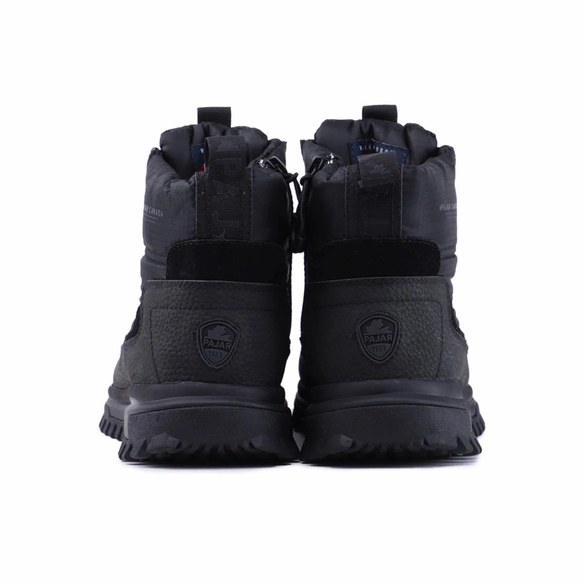 Pajar Men's Fero 2.0 Black/Black Fabric Waterproof Every Condition Stable Support Remote Hiking