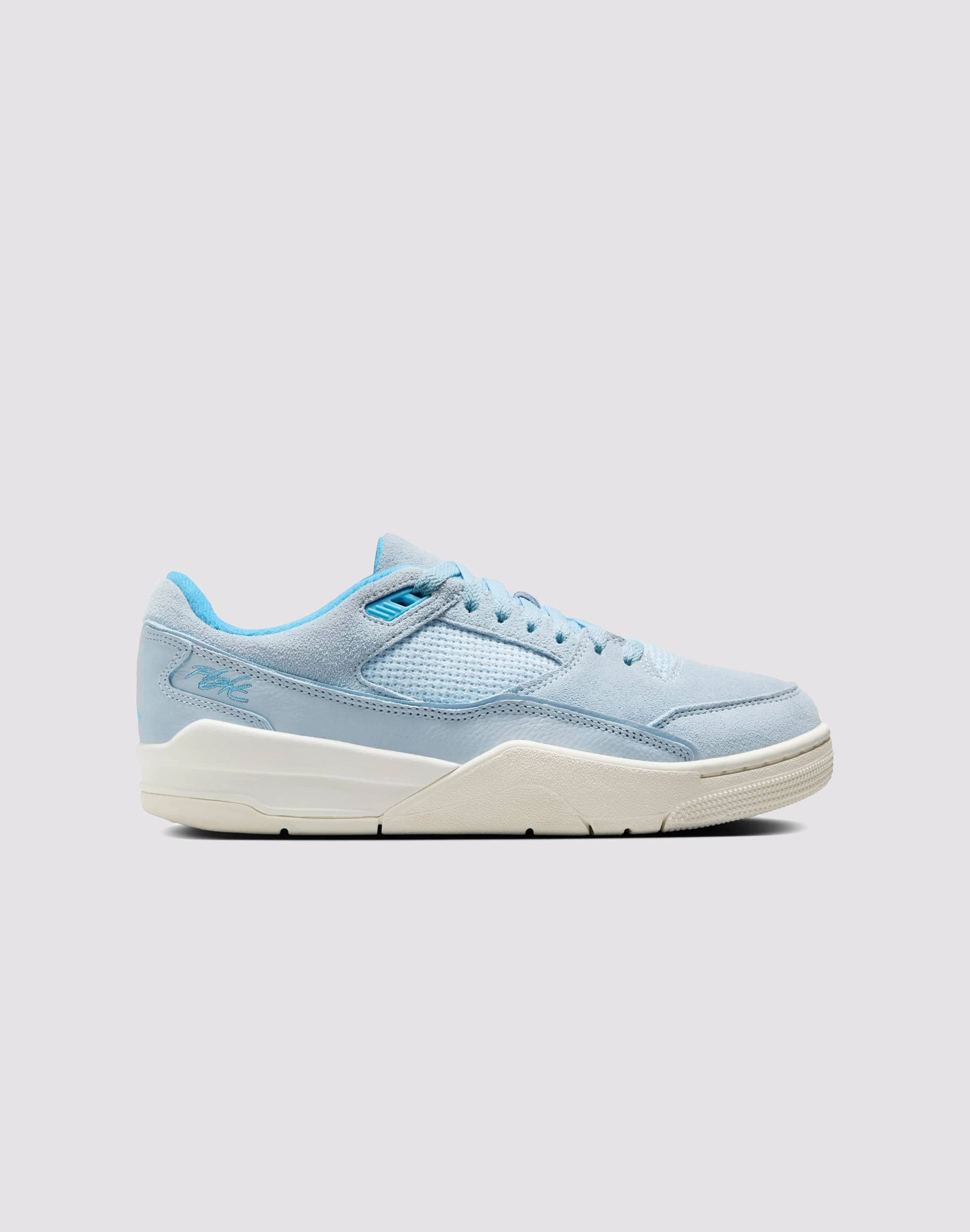 Jordan Flight Court "Hydrogen Blue/University Blue/Sail" Training Use Mesh Airflow Mesh Panel