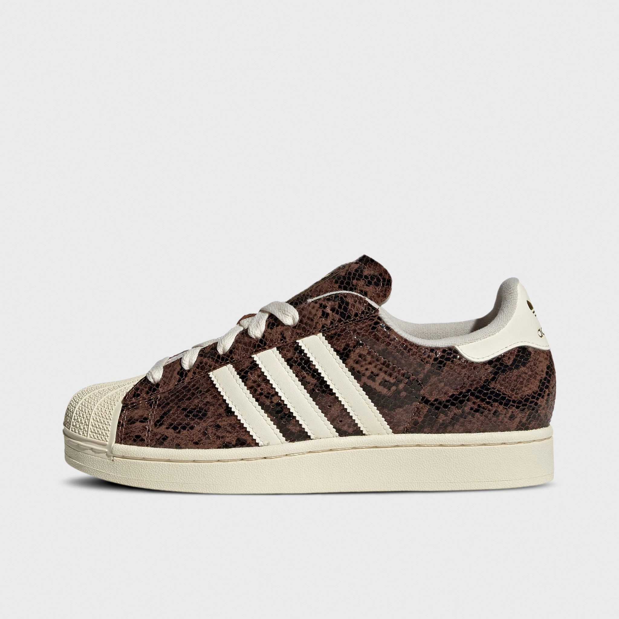 LightReflective adidas Women's Superstar II Preloved Brown / Cream White